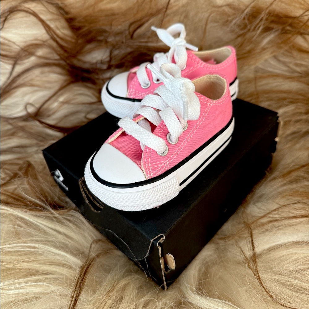 Infant Pink Converse